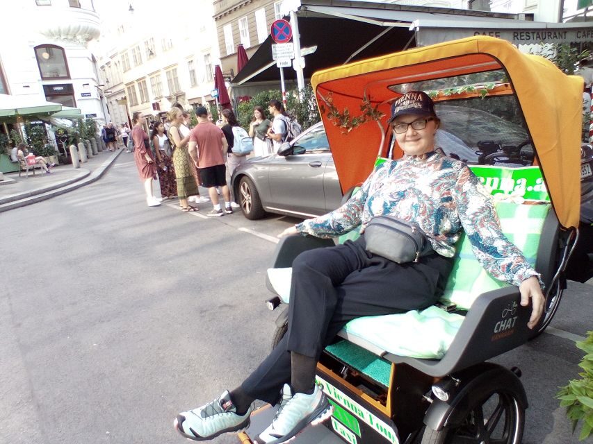 Vienna: Tour RAXI (electric rickshaw) 3 hours in Vienna - Price: $182 per group up to 2, and where the value actually comes from