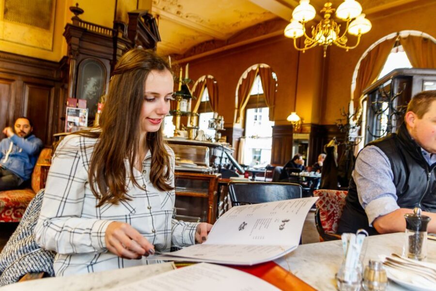 Vienna: Typical Austrian Food Tour with Coffee House Visit - Leberkäse stop: the savory comfort food you’ll taste in multiple ways