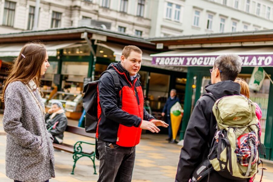 Vienna: Typical Austrian Food Tour with Coffee House Visit - Wine cellar tasting with Grüner Veltliner: three pours, one lesson