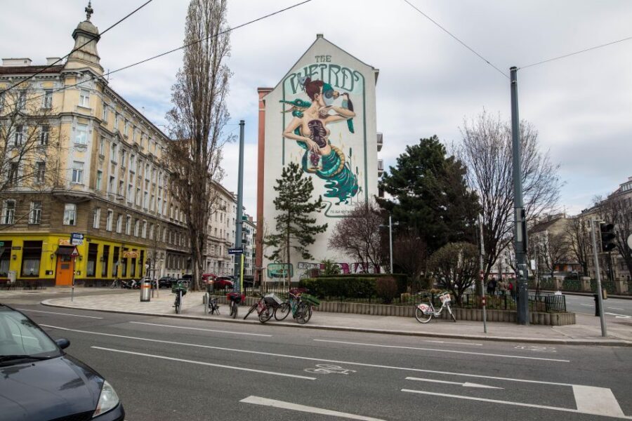 Vienna Urban Art Tour: Explore a different side of Vienna! - How the 4 km walk really plays out (Karl-Farkas-Park to Therese-Sip Park)