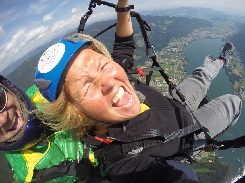 Villach/Ossiachersee: Paragliding "Action" Tandemflug - Photos and video: €30 to make it easier to remember