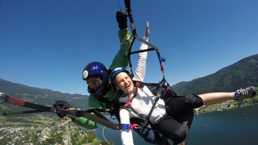 Villach/Ossiachersee: Paragliding "Action" Tandemflug - Getting there smoothly: Bundesstraße West 38 and the ride up
