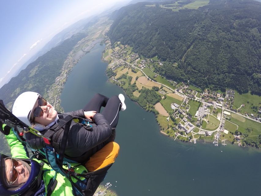 Villach/Ossiachersee: Paragliding "Action" Tandemflug - Cable car to Gerlitzen Alpe: why this start sets the mood
