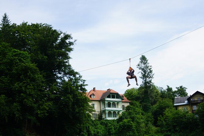 Waldseilpark Wörthersee - The Big Three Elements: Flying Fox, Suspension Bridges, Via Ferrata Feeling