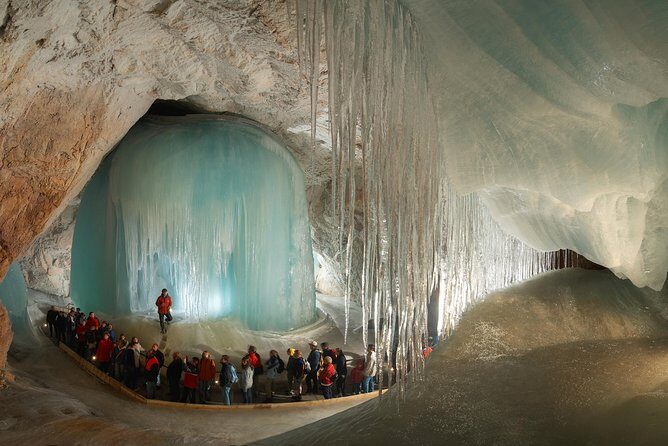 Werfen World's Largest Ice Caves and Golling Waterfalls Tour - Timing and pacing across a roughly 6-hour day
