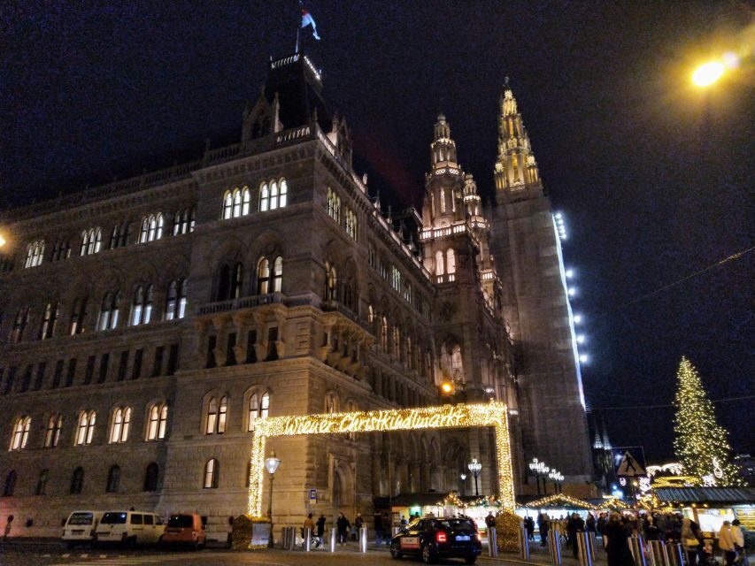 Wien: Tour with locals on the trails of the Christmas Tree - Albertina Museum stop: architecture and cultural power
